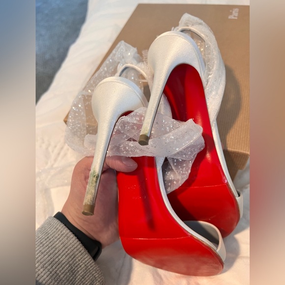Christian Louboutin Bridal Heels - Picture 5 of 10